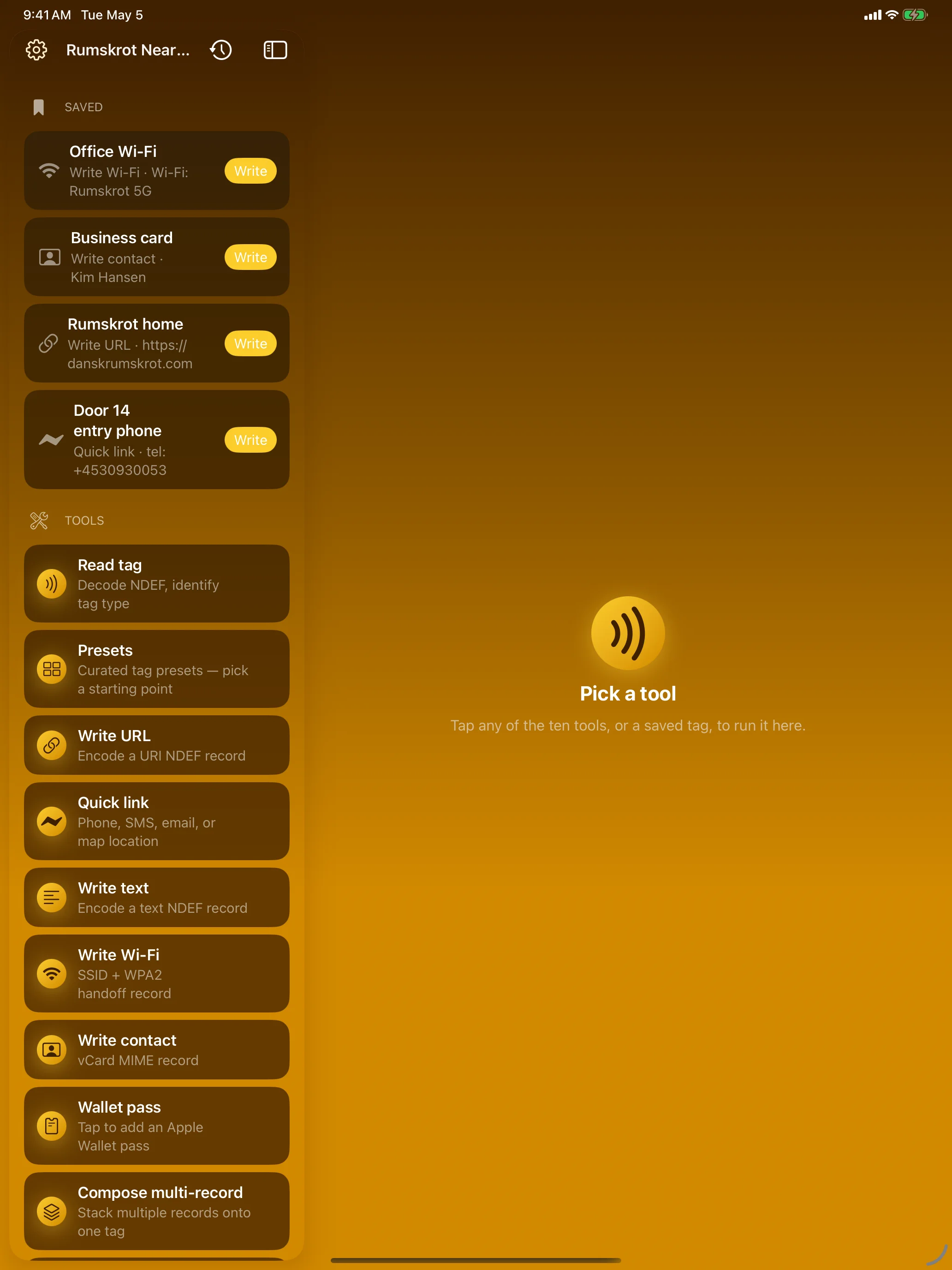 iPad - Home